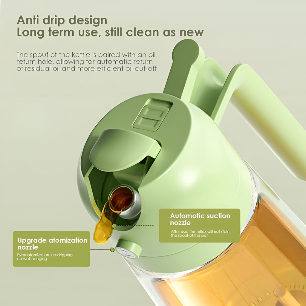 2-in-1 Oil Dispenser & Spray Bottle